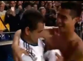 Cristiano Ronaldo ed Albert Fantrau